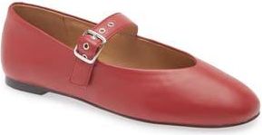 Madewell Beverley Mary Jane Flat in Ruby Port at Nordstrom Rack, Size 6