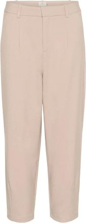 Kaffe Kamerle Pants - Dames - Broeken - Beige - 2XS - Polyester - Broeken