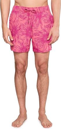 Saxx Underwear Oh Buoy 2-in-1 5 Volley Mens Swimwear Big Daisy/Gumball : 2XL, Polyester/Mesh/Elastane