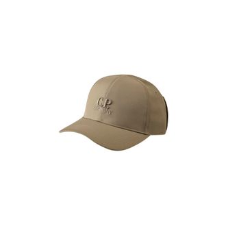C.P. Company Caps, male, Gray, Size: XL Chrome-R Goggle Cap