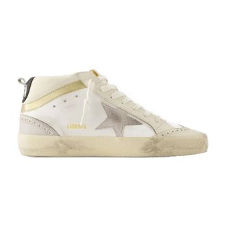 Golden Goose Sneakers, female, White, Size: 7 US Vintage Star Leather Sneakers - Multi