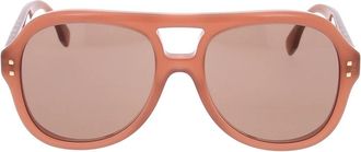 Fendi Zonnebril - unisex - Zonnebrillen - Roze - ONE Size - Accessoires