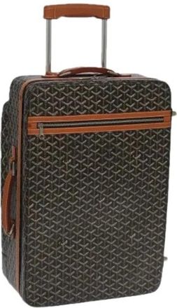Goyard Pre-owned Vintage Reistas - Dames - Vintage Weekendtas - Bruin - ONE Size - Leer - Vintage