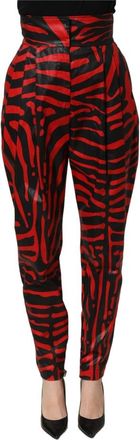 Dolce & Gabbana Mujer, Pantalones, Rojo, Talla: 2XL