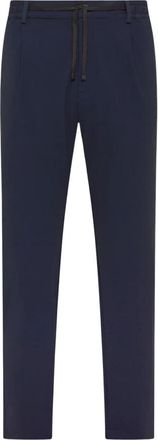 Cruna Broeken, Heren, Blauw, S, Wol, Mitte Broek