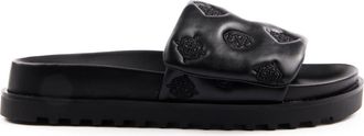 Guess damessandalen Fabio Logo 4G Peony