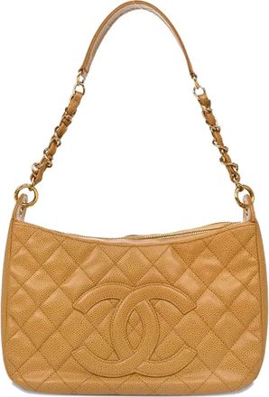 Chanel Borsa a spalla CC 2003 - Toni neutri