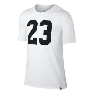 Nike Jordan Air Jordan Iconic 23 T-Shirts White Black AV8383-100