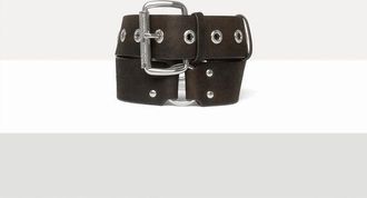 Vivienne Westwood Bondage Belt Leather Dark-brown S/m Unisex