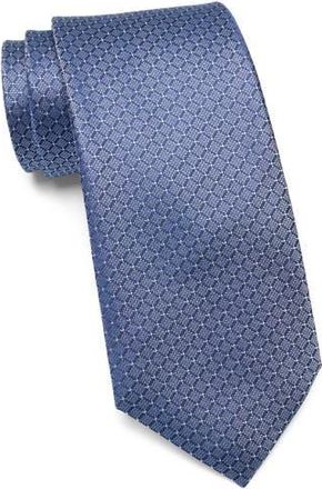 Duchamp Medallion Jacquard Silk Tie in Blue at Nordstrom Rack