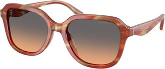 Coach HC8437U CBY87 590018 Womens Sunglasses Brown Size 53