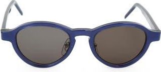 Retro Superfuture 54mm Round Sunglasses in Blue at Nordstrom Rack