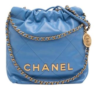 Chanel Bolso Satchel Acolchado Pre-owned - Pre-owned - Mujer - Azul - ONE SIZE