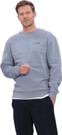The Goodpeople Hoodies & sweatvesten, Heren, Blauw, XL, LAX Sweater