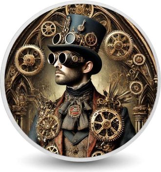 OEM Maestro De Engranajes: El Visionario Steampunk Moneda De Plata De 1 Oz