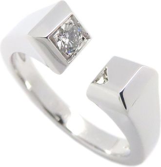 Herm&egrave;s White Gold (18K) Band Ring (Pre-Owned)