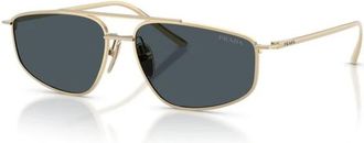 Prada C51S Zonnebril - Dames - Zonnebrillen - Geel - 58 MM - Accessoires