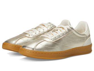 Cole Haan Grand Crosscourt Brynn Sneakers Womens Shoes Soft Gold Metallic/Silver Birchsuede : 10.5 B - Medium