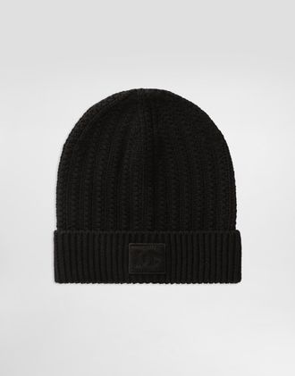 Dolce & Gabbana Cable-knit Hat - Man Hats And Gloves Black Onesize