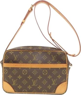 Louis Vuitton Pre-owned Cross Body Bags, female, Brown, Size: ONE SIZE Pre-owned Trocadero 27 Shoulder Bag