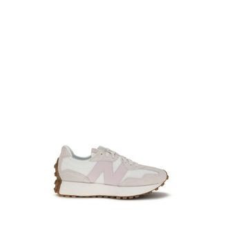 New Balance Beige Polyamide Athletic Womens Sneakers