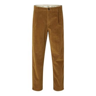 Selected Chinos - Heren - Broeken - Bruin - Maat: W29 L32 Corduroy
