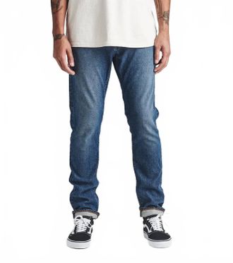 Roark Hwy 128 Straight Fit Denim Jeans In Blue