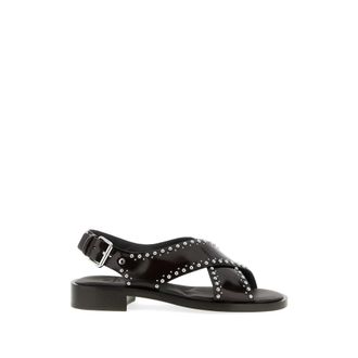 Churchs Flat Sandals, female, Black, Size: 8 1/2 US Remi Sandals