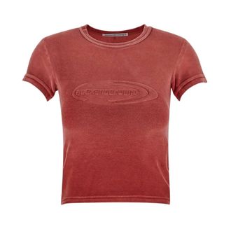 Alexander Wang Dames, Tops, Rood, Maat: S Velours