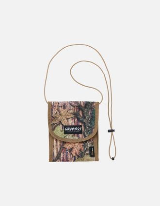 Gramicci Mens Gramicci Cordura Neck Pouch - Leaf Camo