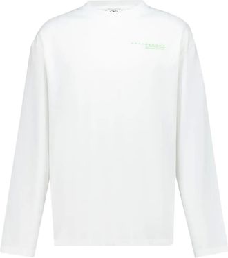 Casablanca T-shirt con stampa - Bianco