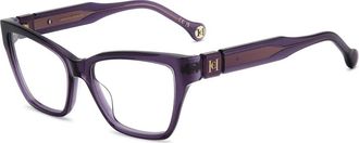 Carolina Herrera Cat-eye Brillen - Dames - Brillen - Paars - 53 MM - Accessoires