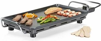 Princess Piastra da Tavolo Elettrica Chef Superior, 2500 watt, 4 persone, Griglia in Alluminio Pressofuso, 60 x 36 cm - Princess