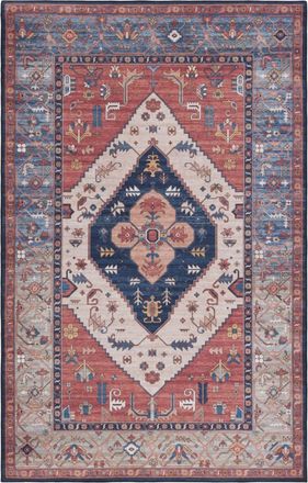 Safavieh Alfombra poli&eacute;ster ruggine/blu 76 x 305 cm