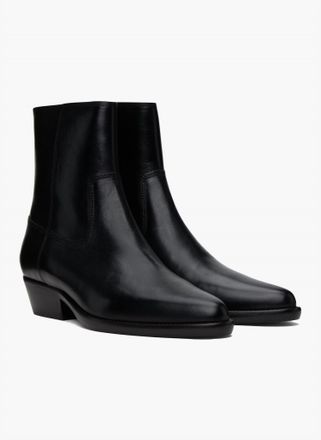 Isabel Marant Womens Okuni Chelsea Boots In Black Leather