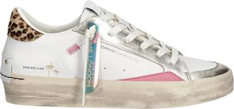 Crime London Dames, Schoenen, Wit, Maat: 37 EU Leer