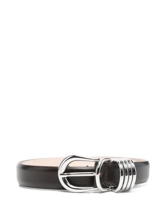 D&eacute;hanche Hollyhock belt - women - Calf Leather - L - Brown