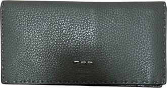 Fendi Black Long Wallet (Bi-Fold) (Pre-Owned)