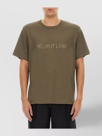 Helmut Lang logo crew neck t-shirt