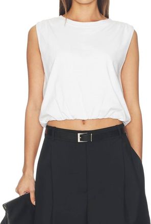 Rag & Bone Mica Bubble Top In White