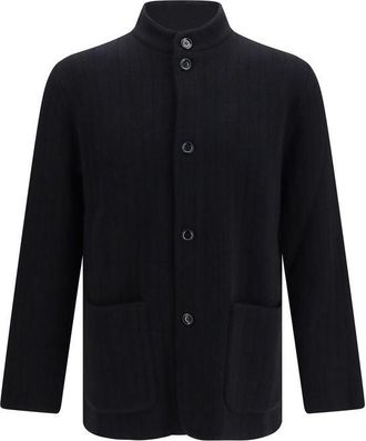 Lardini Wool Oves Aries Full-Length Mens Jacket