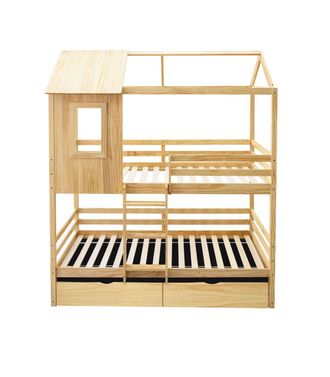 Muemue Litera + 2 Cajones Madera Pino 90x190/90x190cm