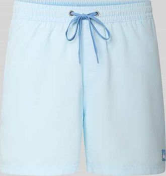 Quiksilver Regular Fit Badehose mit Logo-Patch Modell Everyday in Hellblau, Gr&ouml;&szlig;e XXL
