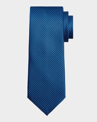 Stefano Ricci Men & apos;s Micro-Medallion Silk Tie