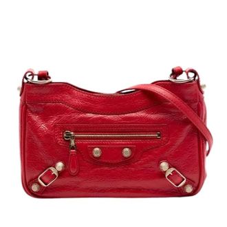 Balenciaga Pre-owned Cross Body Bags, female, Red, Size: ONE SIZE Pre-owned Giant 12 Hip bag