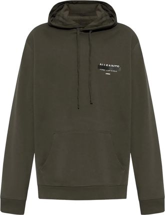 AllSaints Felpa Redact con cappuccio - Nero