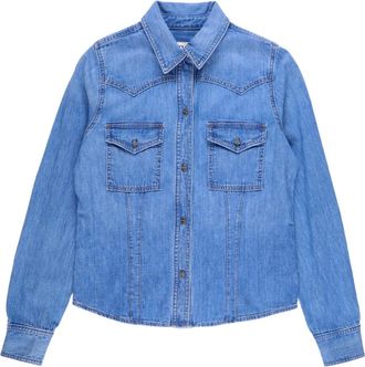 TWP Camicia denim Mustang Sally - Blu