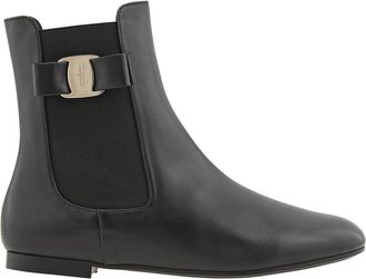 Ferragamo Ladies Black Boots, US Size 10.5