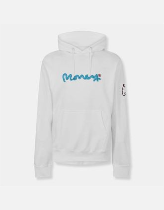 Money Clothing Mens Chop Sig Colour Hood - White - Size: 36