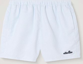 Ellesse Mens Sylbio Swim Short - White/Light Blue - White Light Blue - Size: 33/32/32